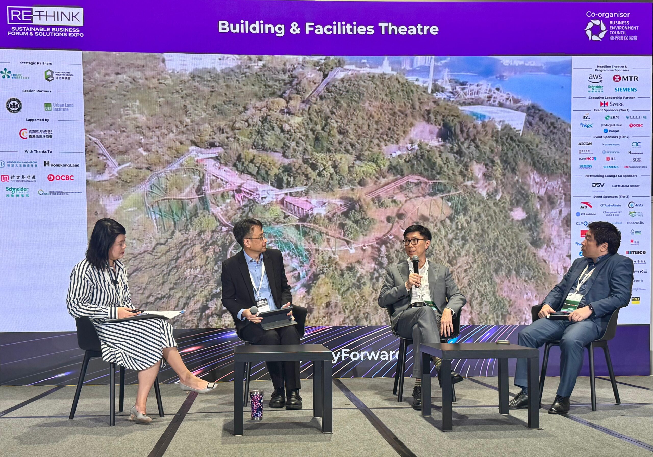 信德集团于ReThink Hong Kong 2025分享绿色建筑实践