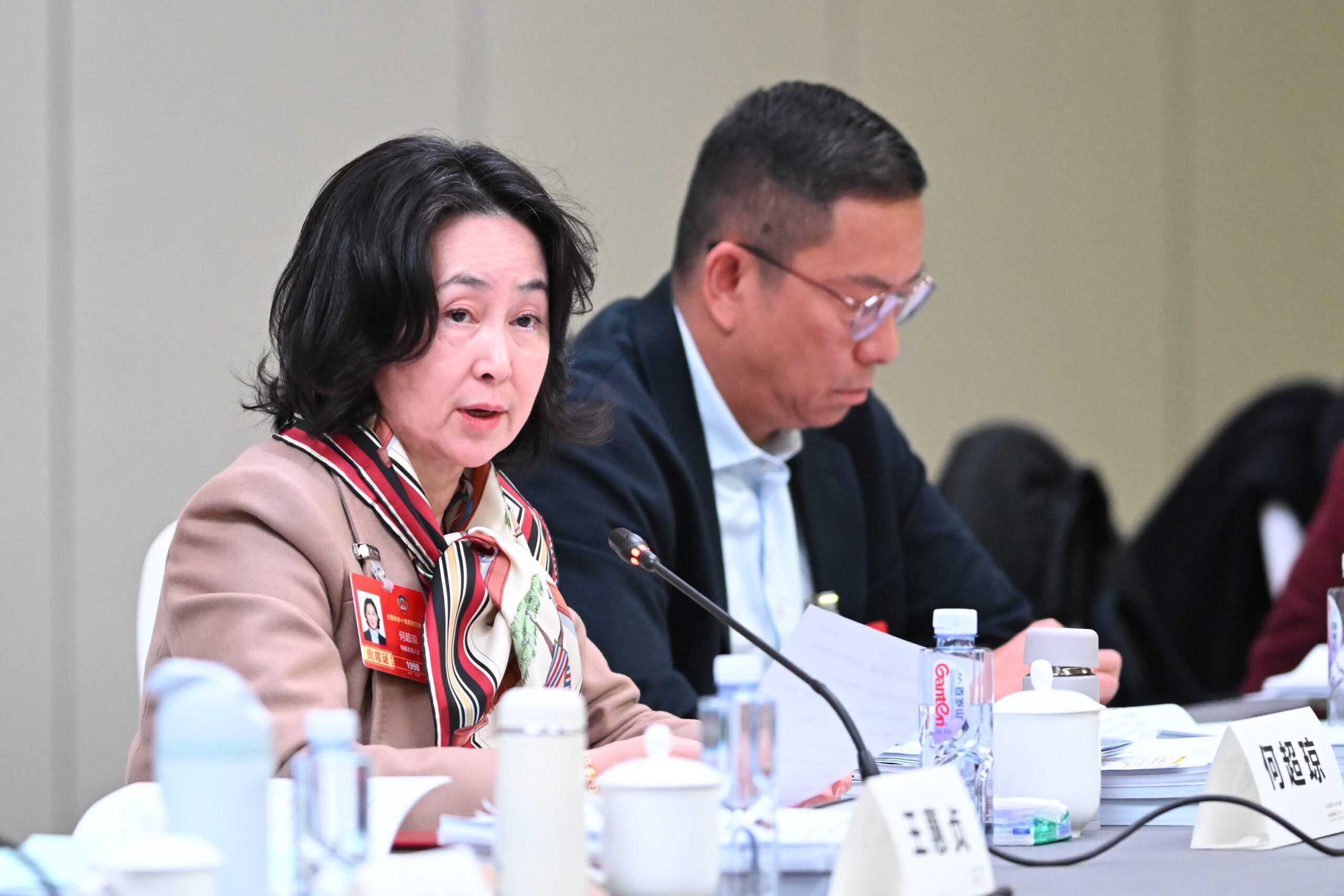 Ms. Pansy Ho attends the Fourth Session of the 14th National Committee of the CPPCC and puts forward suggestions on integrated development of cultural tourism